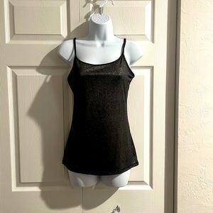 NWOT Express size S charcoal sparkly top